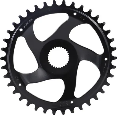 Image de Plateau KMC pour vélo électrique Bosch Gen.4 DM, 38 dents, ligne de chaîne 52,0 11/128", sans entretoise