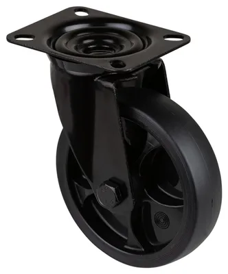 Immagine prodotto di Ruota girevole D.125mm Trgf.120kg Piastra Ku.L104xW80mm BS ROLLEN