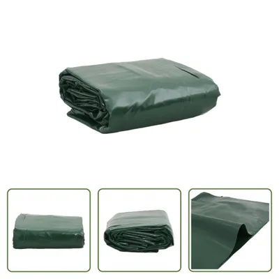 Immagine prodotto di The Living Store telone verde 6x8 m 650 g/m²