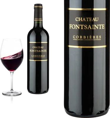Produktbild von 2022 Corbières rouge  trocken von Château Fontsainte - Rotwein