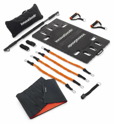 Obrázek produktu pro Sada pro přenosný trénink celého těla s průvodcem cvičením a sportovním pásem do sauny InnovaGoods