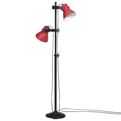 Immagine prodotto di Lampada da Terra 25 W Rosso Anticato 25x25x90/140 cm E27
