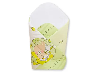Immagine prodotto di Fascia port bebe rigida - Orsetto Teddy con palloncino, verde
