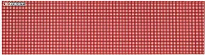 Obrázek produktu pro Facom Lochtafel rot 1665x444mm
