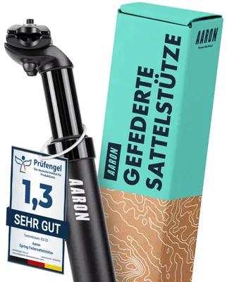 Produktbild von AARON Spring Sattelstütze gefedert - Ø 31,6 mm, Länge 350 mm