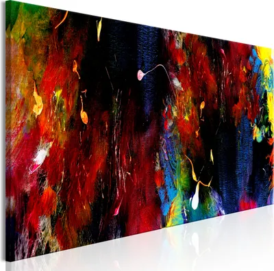 Produktbild von Modernes Wandbild a-A-0689-b-a (150x50 cm) - 1 Teilig Bilder Fotografie auf Leinwand Foto Bild Dekoration Wand Bilder Kunstdruck ABSTRAKT