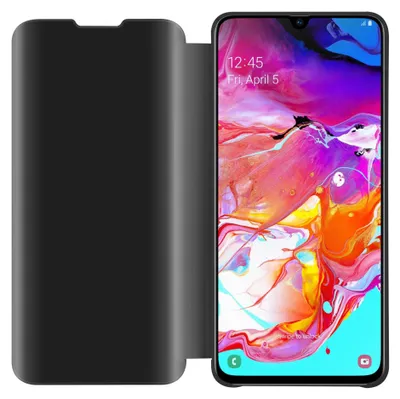 Image de Cadorabo Housse pour Samsung Galaxy A70 / A70s en noir Cover Backcover Housse Book Case Booklet