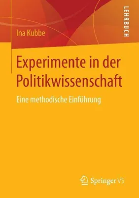 Produktbild von Experimente in der Politikwissenschaft