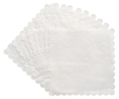 Produktbild von Papstar Dessertdeckchen 17 cm x 17 cm weiß, 10 x 2000 Stück