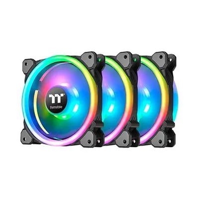 Image de Thermaltake Riing Trio 14 LED RGB Radiator Fan TT