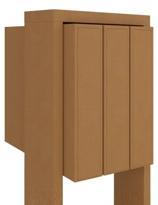 Produktbild von Briefkastenanlage Flag for Three in Rost