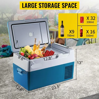 Produktbild von Tragbarer Kompressorkühlschrank - Autokühlschrank - Kühlbox für das Auto - Mini-Kühlschrank - Elektrischer Kühlschrank