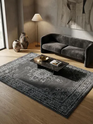 Teppich Orient Kurzflor Medaillon Polypropylen Wohnzimmer_Läufer_#sku_BARKMARRAKESH801500297GREY-BARKMARRAKESH1201700297GREY-BARKMARRAKESH1602300297GREY-BARKMARRAKESH2002900297GREY-BARKMARRAKESH2403400297GREY-BARKMARRAKESH3004000297GREY#