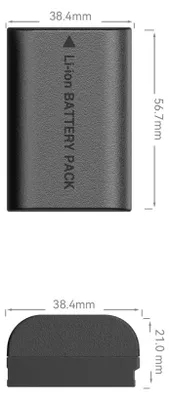 Immagine prodotto di SmallRig 4071 LP-E6NH 2040mAh li-on batteria compatibile Canon Eos