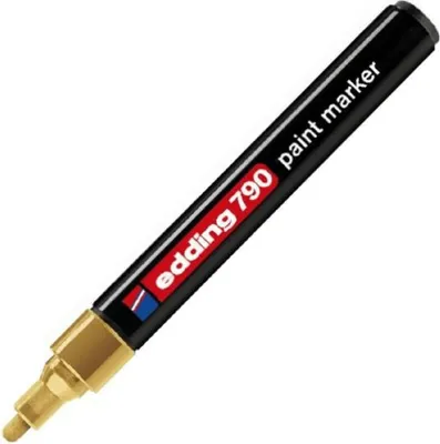Produktbild von Edding – Paintmarker 790 auf Alkoholbasis, 2–3 mm, gold | 10 Stück