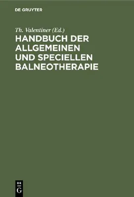 Produktbild von Handbuch der allgemeinen und speciellen Balneotherapie