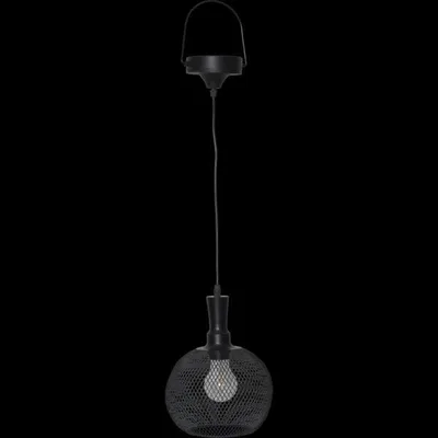 Produktbild von LED Solar 2er Set SUNLIGHT Hängeleuchten mit Dämmerungssensor schwarz