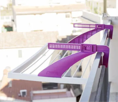 Obrázok produktu pre BAMA Sušiak bielizne BALCONE Barva: fialová