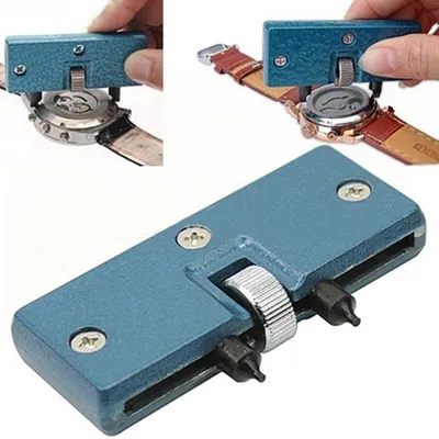 Immagine prodotto di Apertiscatole e strumento di riparazione per casse di orologi regolabili
