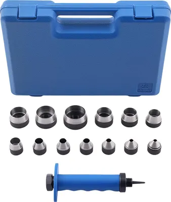 Zdjęcie produktu dla Zestaw dziurkaczy 13 w 1 Zestaw dziurkaczy do skóry 5-35 mm
