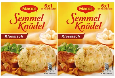 Zdjęcie produktu dla Maggi pierogi klasyczne 6 sztuk w torebce do gotowania 200g opakowanie 2 szt