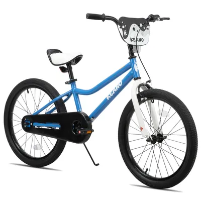 Productafbeelding van KEANO kinderfiets met afneembare stabilisatorwielen, ideaal voor jonge beginnende fietsers
