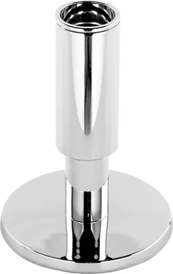 Produktbild von Fink RITMO, Leuchter, Edelstahl , Aluminium, vernickelt, Stahl, vernickelt, glatt, silberfarben, L. 10 cm, B. 10 cm, H. 11.7 cm 158641