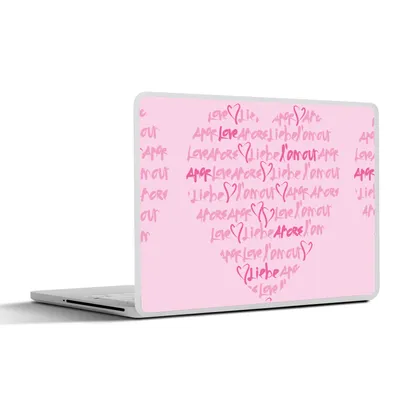 Obrázok produktu pre Nálepka na notebook - 14 palcov - - Láska
