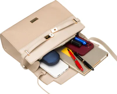 Obrázek produktu pro Peterson dámská crossbody kabelka béžová 29x21 cm