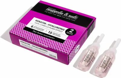 Produktbild von Nuggela & Sulé 1401-61528, Haarkonzentrat, Frauen, Alle Haare, beschädigtes Haar, 10 ml, Verstärkung, Ampulle