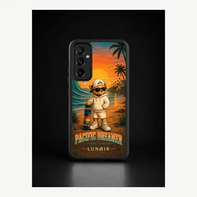 Produktbild von Samsung A54 Hülle Handyhülle Schutzhülle Case mit Pazifikküste Motiv – LUNØIR ©