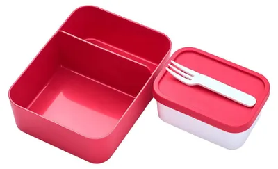 Produktbild von Mepal Bento-Einsatz für Lunchbox Take a Break Large | Nordic Red | praktischer Facheinsatz für getrennte Aufbewahrung | BPA-frei | spülmaschinenfest | ideal für Snacks & Meal Prep