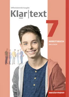 Obrázek produktu pro Klartext  7. Arbeitsbuch. Differenzierende allgemeine Ausgabe. Individuelle Förderung - Inklusion