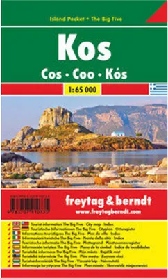 Produktbild von Kos 1 : 65 000. Island Pocket + The Big Five