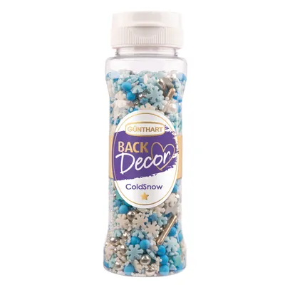 Produktbild von BackDecor Premium Streuselmix Cold Snow, 100 g