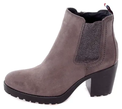 Produktbild von Tommy Hilfiger Damen Ancle Boots Stiefeletten Grau #81
