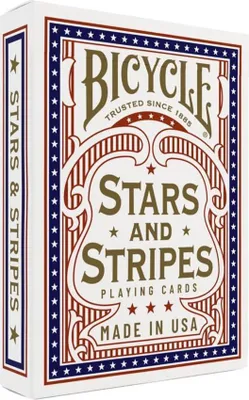 Image de Jeu de cartes Stars and Stripes – Motif drapeau américain