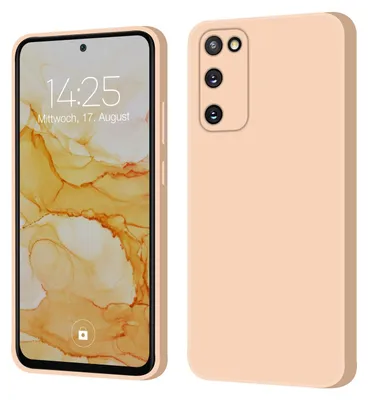 Produktbild von Hülle für Samsung Galaxy S20 FE Case Cover Bumper Smartphone Softgrip Schutzhülle Farbe: Rosa