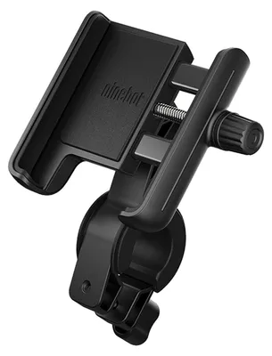 Produktbild von Segway-Ninebot Unisex-Erwachsene PJ20QXZJ Handyhalterung, verstellbar, für Elektro-Scooter und E-Bikes, 12, 11, X, iPhone 8, alle Samsung Galaxy, hält jedes Handy von 4-6,5 Zoll, schwarz, Small