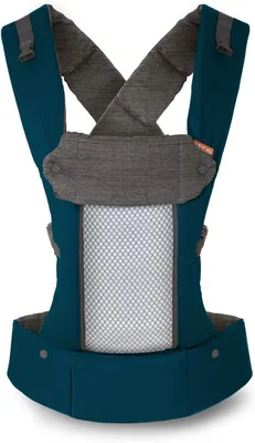 Productafbeelding van 8 draagzak voor pasgeborenen tot peuters - Ergonomische draagzak met cool air mesh - Verstelbaar - Gemakkelijk vast te maken