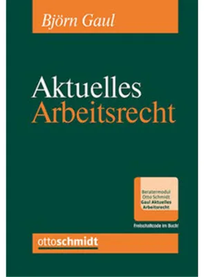 Image de Aktuelles Arbeitsrecht, Band 2/2025