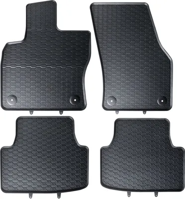 Produktbild von GH Gummifußmatten Set für VW Tiguan 2 Typ AD, Bj. 2016-