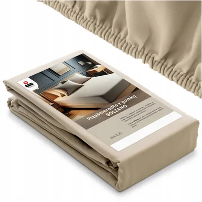Image de Lóżkoholicy Drap housse satin de coton 120x200 cm douceur
