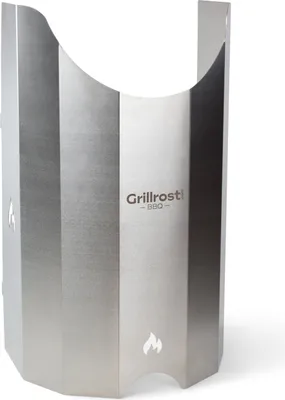 Immagine prodotto di Coperchio della bombola del gas in solido acciaio inox - stabile, sicuro e adatto alle serie Weber Spirit 200 e 300