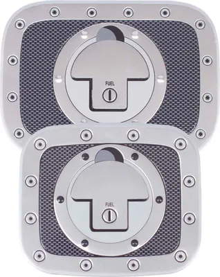 Produktbild von Ultimate Speed Tankdeckelblende Rechteck 18 x 13cm
