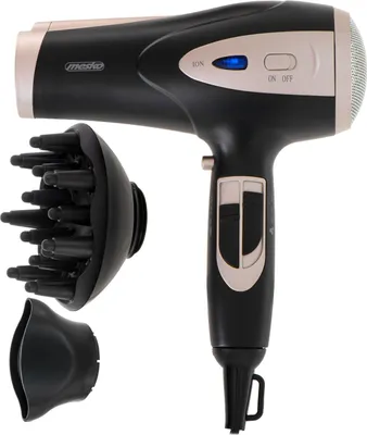 Immagine prodotto di Adler Mesko MS 2287 hair dryer 2400 W Black. Champagne