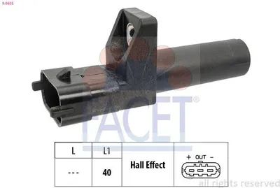 Produktbild von FACET 9.0655 Kurbelwellensensor Impulsgeber passend für MERCEDES-BENZ C-Klasse Limousine (W204)