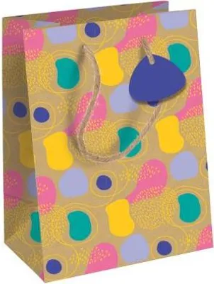 Produktbild von Clairefontaine 6x Geschenktasche Medium 21,5x10,2x25,3cm Mehrfarbig 223925-3C