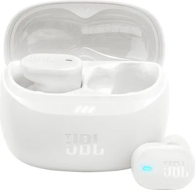 Obrázok produktu pre JBL Tune Buds 2, True Wireless Stereo (TWS), Hovor / hudba, 20 - 20000 Hz, 10,1 g, Slúchadlá s mikrofónom, Biela