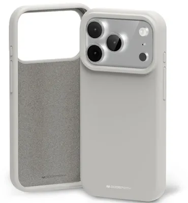 Zdjęcie produktu dla Etui Mercury Silicone do iPhone 17 Pro kamienny